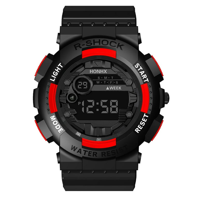 Sport Watch HONHX Luxury Mens Digital LED Watch Date Sport Men
