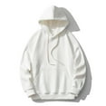 thumbnail image 1 of DPTALR Chandails en Molleton à Capuche Décontractés pour Hommes Col Rond Manches Longues Blouse, 1 of 8