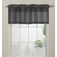 thumbnail image 3 of Nanshing Lancer Grommet Single Curtain Panel, Charcoal, 54 x 95", 3 of 3