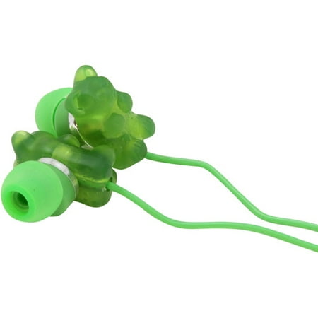 UPC 021331959393 product image for Sakar Gummy Earbuds, Green | upcitemdb.com