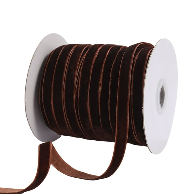 tredstone Velvet Ribbon For Crafts Smooth And Soft Wide Applications Comfortable Touch 50 Yards Velvet Ribbon style 12
