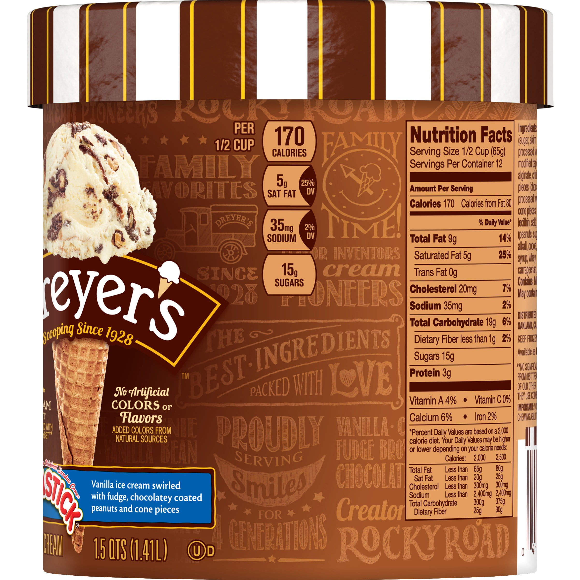 Dreyer S Drumstick Ice Cream Nutrition Besto Blog