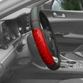 thumbnail image 5 of Ultra Grip Silicone & Faux Leather Steering Wheel Cover  Fits 14.5" - 15.5", 5 of 5
