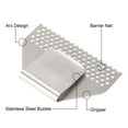 thumbnail image 3 of Gustave Stainless Steel Grease Gate Food Mesh Screen Block Grease Trap Universal Fit Blackstone Griddles Flat Top Accessories, 3 of 7