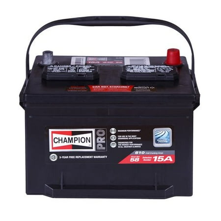 Champion Pro CHAM-58 Automotive Battery - Walmart.com