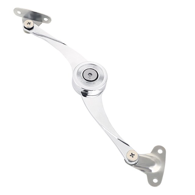 Bisagras de soporte de tapa de metal, bisagras ajustables, estancias de tapa para puerta de armarios