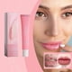 thumbnail image 1 of ZHAOCHENG Bálsamo labial con manteca de cacao: mascarilla acondicionadora y bálsamo labial para humectación, brillo e hidratación instantáneos; bálsamo labial con tinte transparente, cuidado calmante, 1 of 5