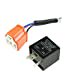 thumbnail image 3 of Xotic Tech 1 Pce Relais Clignotant LED 3 Broches avec Adaptateur de Faisceau de Conversion pour Ampoules de Feu de Signalisation LED Compatible avec Prises CF13 et CF14, 3 of 10
