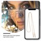thumbnail image 4 of Gafas de ojos correa de cuerda suministros decorativos elegantes decoración ligera varios estilos accesorios de gafas collar joyas de oro ligero Inevent AP008969-01B, 4 of 7