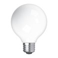 thumbnail image 2 of GE Lighting LED Globe Light Bulb, 5.5 Watts (60 Watt Equivalent) Soft White, Frosted Finish, Medium Base, Dimmable (1 Pack), 2 of 2