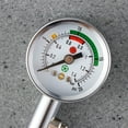 ETEREAUTY Accurate Ball Pressure Gauge 20 PSI / 1.4 Bar Barometers