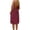 *1-Wine, variant on VBVC Women's Spaghetti Strap Backless Midi Dress,Ladies Tie Back Flowy Sundress,Summer Breathable Cover Up For Women,Mint Green,S-3XL