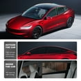thumbnail image 3 of Pre-cut Window Film Tint Kit for Tesla Model 3 2020-2024 Solar Film PVC Complete Vehicle Set UV Reduction, Car Front Gear 80% Other 35%, 8pcs, 3 of 10