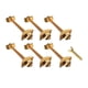 thumbnail image 3 of Conectores de fijación para muebles, accesorios con llave, fijaciones de acero para tableros de mesa 6 piezas, 3 of 8