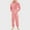 ZA-Pink-onesies for christmas, variant on Xcmzpl Big and Tall Sherpa Pajamas for Men Onesie Long Sleeve Hooded Jumpsuit Winter Adult Rompers Solid Zipper Fuzzy Sleepwear Pocket