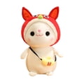 thumbnail image 3 of Conejo realista juguetes de peluche almohada para dormir muñeco de peluche suave para fortuna de 40 cm perfke Muñeco de peluche, 3 of 9