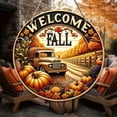 thumbnail image 4 of Lssam Welcome Door Sign Thanksgiving Sign Fall Door Decor for Front Door Rustic Farmhouse Wooden Hanging Porch Decor Autumn Harvest Welcome Home Thanksgiving Decoration, 4 of 8