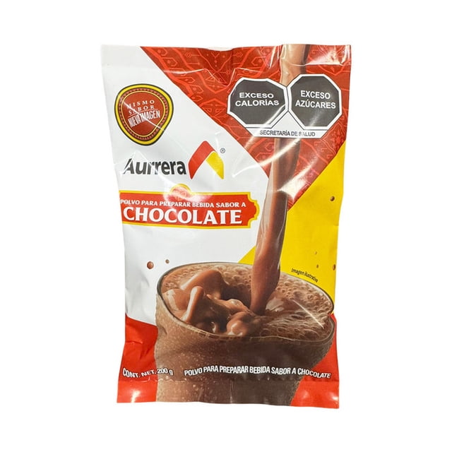 Chocolate en polvo Aurrera 200grs