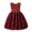 Wine, variant on FAOWME Toddler Kids Girls Prints Sleeveless Party Hoilday Wedding Event Gown Court Style Mesh Dress Princess Sundress 3-4 Years