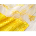 thumbnail image 3 of Pia Embroidered Panel With Double Valance 54'' x 90'' Yellow, 3 of 3
