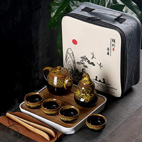 Chinese Traditional Style Kung Fu Tea Porcelain Teapot Cup Kit Porcelain Te Home 
