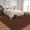 Brown, variant on HIWEAVER Gray 2' x 6' Neutral Solid Runner Rug for Kitchen Washable Non Slip Modern Minimalist Indoor Carpet for Bedroom Decor Low Pile Farmhouse Floor Cover