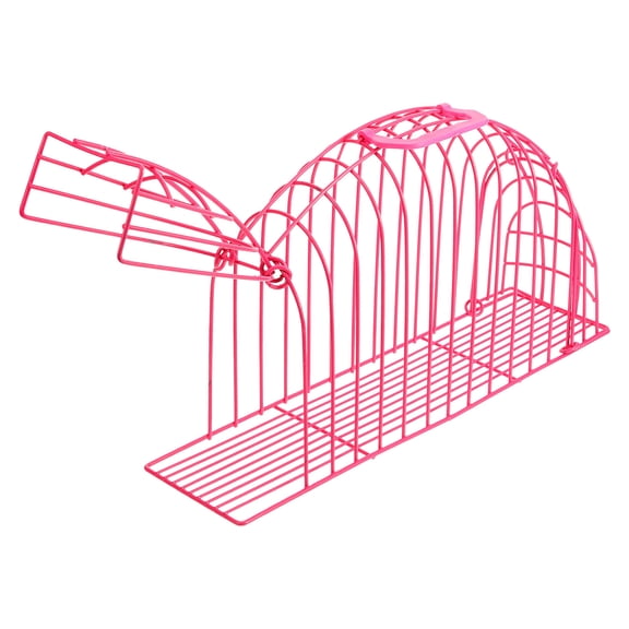 LOLIPPYY Stainless Steel Cat Bathing Cage Anti-Scratch Pet Bathing Enclosure 1 Set for Safe Grooming