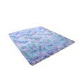 thumbnail image 1 of Inteprter Alfombra rectangular para dormitorio, alfombra no tejida de poliéster para sala de estar, alfombra decorativa para puerta, lavable a Decoración del hogar azul colorido, 1 of 6