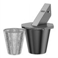 thumbnail image 1 of Upgraded Grease Bucket with Lid & Heat Coating - Large Capacity Heavy Duty Drip Bucket for Pellet Grills with 2 Foil Liners, 1 of 5
