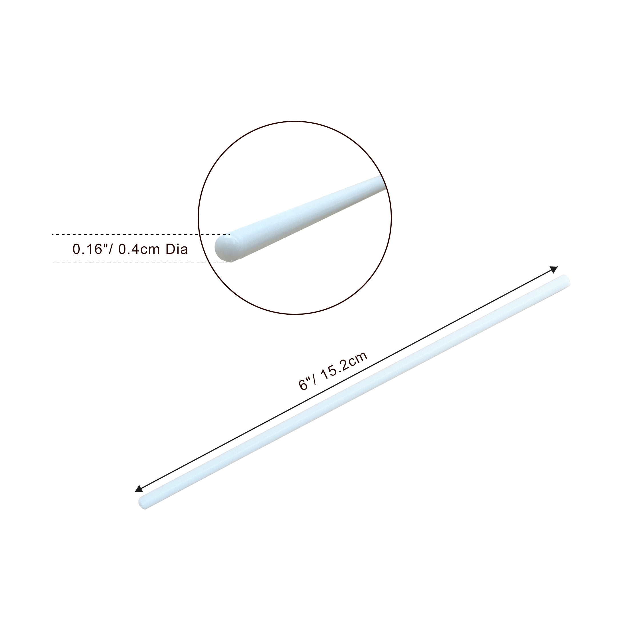 6" Plastic Treat Sticks, 100 Count, by Way To Celebrate