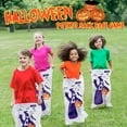 thumbnail image 2 of Adeeing 19pcs Halloween Outdoor Games Potato Sack Race Bags for Kids Adults, Egg and Spoon Race, 3-Legged Race Bands, Ring Toss Game, Outside Yard Lawn Party Games, 2 of 8