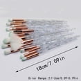 thumbnail image 3 of WIFKLSIIPG Pinceaux de Maquillage Blancs sur Mesure Ensemble de 20 Pcs, 3 of 5