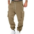 thumbnail image 7 of FDGIU Men's Relaxed Fit Jogger Sweatpants - Comfy Casual Pants with Drawstring Waist & Pockets, 7 of 7