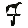 thumbnail image 2 of Metal Wall Hook with Greyhound Dog Accent, Small, Black, 2 of 2