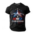 thumbnail image 2 of 250 Anniversary USA Tshirt Men's Patriotic Independence Day Graphic July 4Th Celebration Tee Mens 4Th of July Shirt Black S, 2 of 3