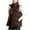 Coffee, variant on Puffer Vest for Women Zip Up Sleeveless Down Jackets Winter Warm Quilted Stand Collar Outwear with Pocket Army Green XL