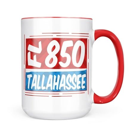 

Neonblond 850 Tallahassee FL red/blue Mug gift for Coffee Tea lovers