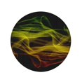 thumbnail image 2 of SIDONKU 60 inch Round Beach Towel Blanket Colorful Abstract Reggae Colors Green Yellow Red Aged Blank Travel Circle Circular Towels Mat Tapestry Beach Throw, 2 of 2