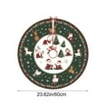 thumbnail image 3 of Ohmyroo Christmas Washable Short Pile High-Definition Printed Tree Skirt Festive Rug Decor For Tree Home Holiday Decoration, 3 of 6