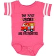 thumbnail image 3 of Inktastic Best Uncles Are Firefighters Boys or Girls Baby Bodysuit, 3 of 5