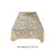 thumbnail image 3 of Mantel de poliéster beige con ribete de encaje y borlas | Mantel rectangular impermeable para mesa de comedor | Decorativo y protector para el hogar, 3 of 6