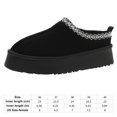 thumbnail image 4 of Botas Nieve Bajas para Mujer Pantuflas Felpa Cómodas Antideslizantes Otoño E Invierno, 4 of 9