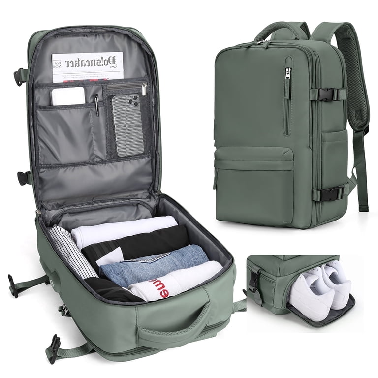 SYCNB Large Waterproof Backpack, 35L Capacity photo 1