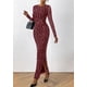 thumbnail image 3 of Vestido Maxi PRETTYGARDEN Ajustado para Mujer con Estampado Floral, 3 of 6