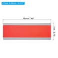 thumbnail image 2 of Unique Bargains Guided Reading Strips Tracking Surligner Marque-Page Coloré Rouge 12 Pcs, 2 of 6
