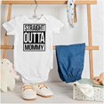 thumbnail image 3 of Straight Outta Mommy Hip Hop Romper Boys or Girls Infant Baby Brisco Brands 6M, 3 of 6