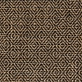 thumbnail image 2 of Rectangular Jute Rug with Greek Key Pattern Medium Black and Brown - Saltoro Sherpi, 2 of 4