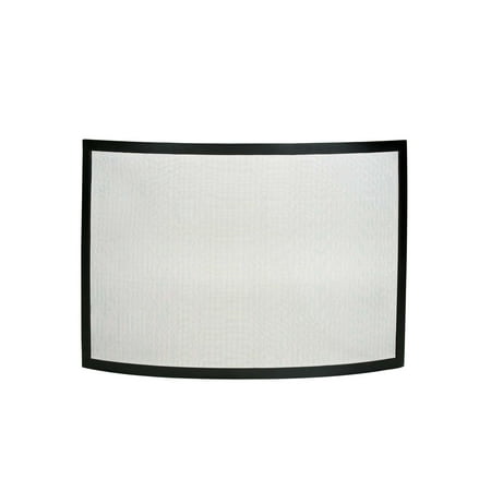 Dagan Black Fireplace Screen  40  x 30.5