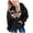 Black-oosRw, variant on JFOPQVSM Girls' Hooded Long Sleeved Sweatshirt with Halloween Print Cute Fun Simple and Versatile Top