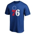 thumbnail image 2 of Men's Royal Philadelphia 76ers Logo T-Shirt, 2 of 3